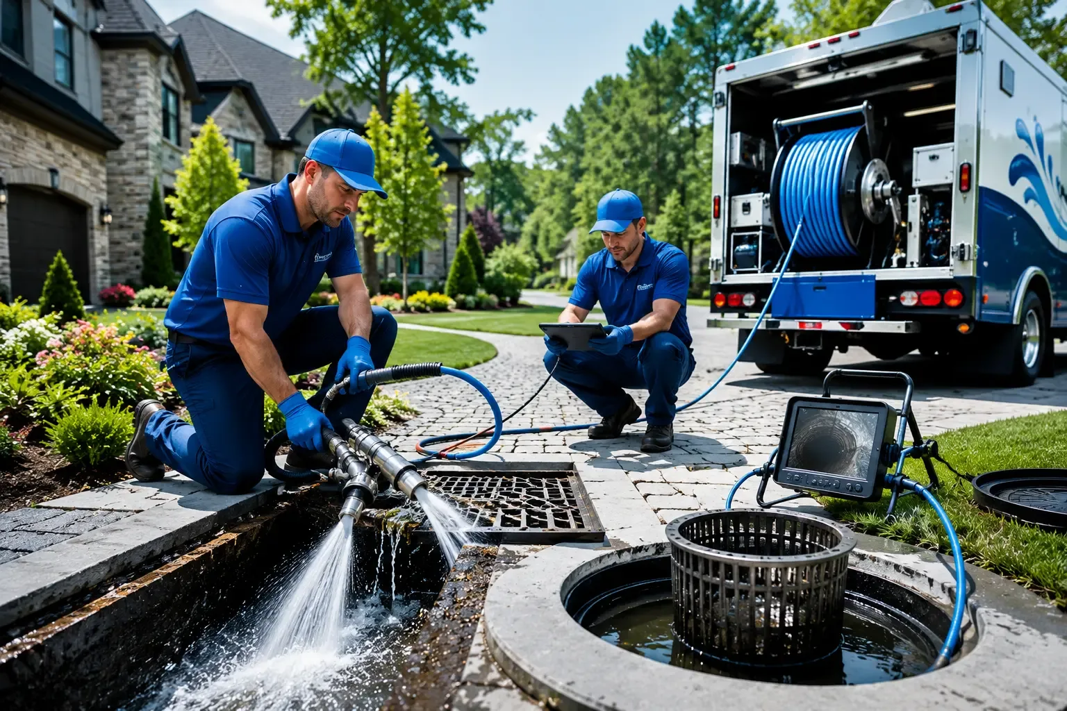 Local outdoor drain cleaning professionals in Clare, MI
